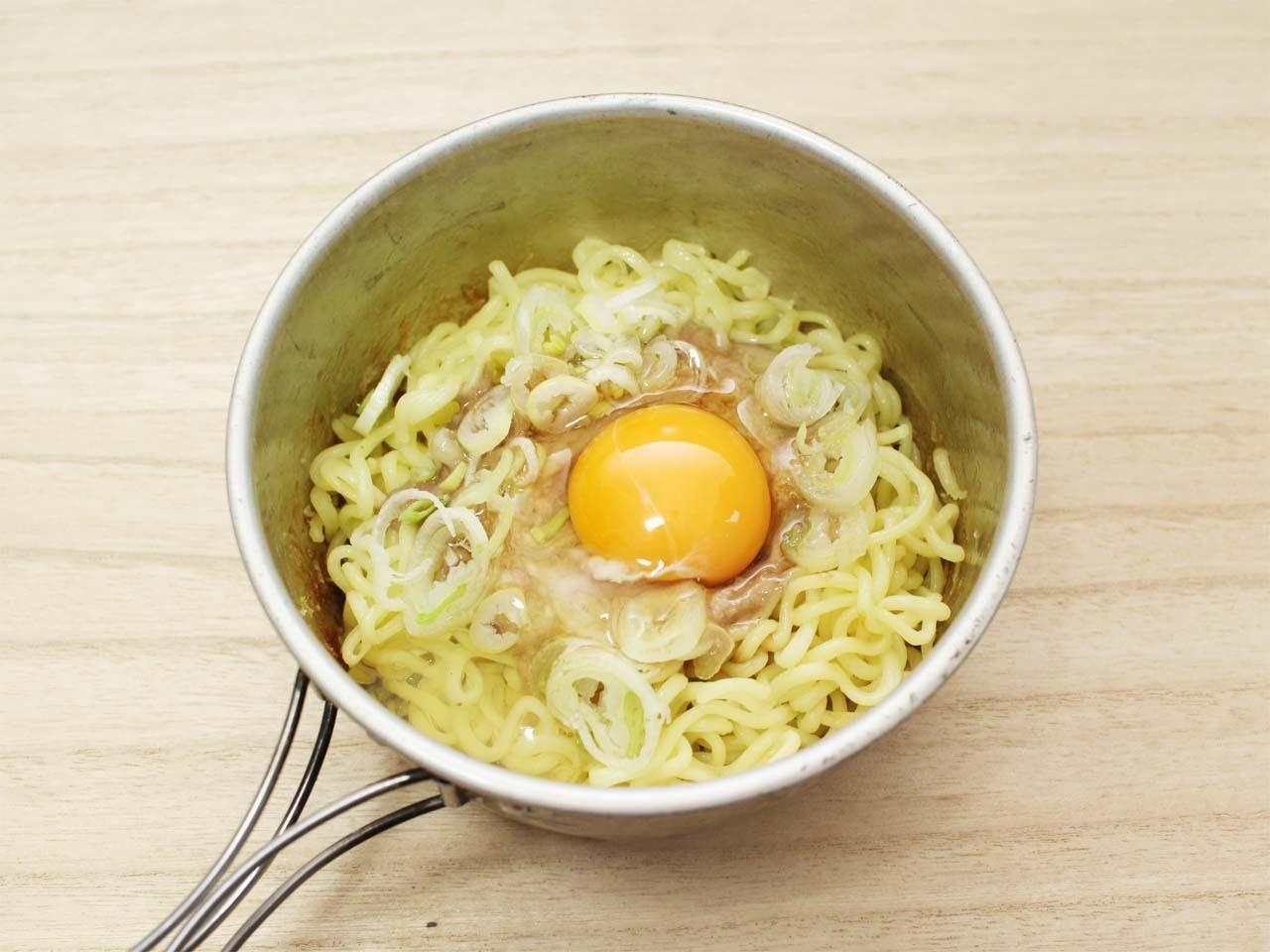 【被災・登山食】速い、ウマい!「とろろ焼きそば」