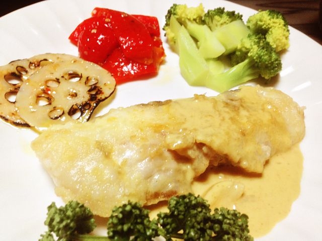 タラのムニエル カレークリームソース レシピ 作り方 By アイール 楽天レシピ