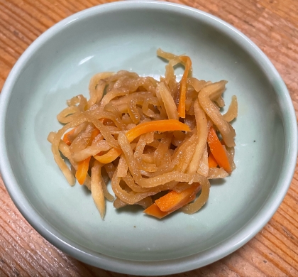 切り干し大根にんじんの炒め煮物ෆ˚*