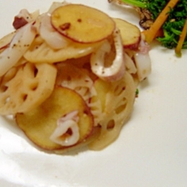 シャキシャキ蓮根と剣先イカのマスタード和え レシピ 作り方 By すいかサマ 楽天レシピ シャキシャキ蓮根と剣先イカのマスタード和え レシピ 作り方 By すいかサマ 楽天レシピ