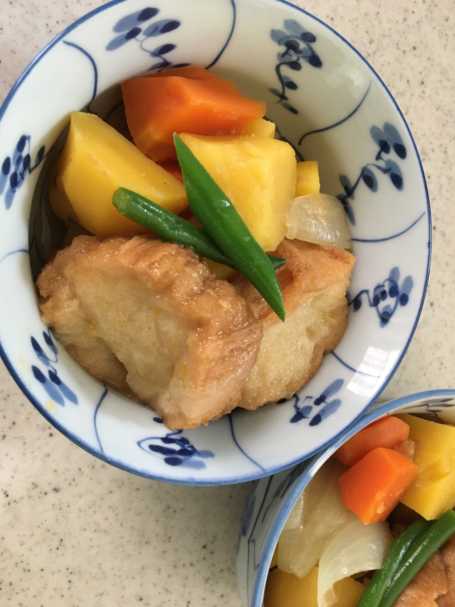 あぶら麩の肉じゃが風