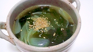 簡単ワカメの中華スープ レシピ 作り方 By めろ66 楽天レシピ