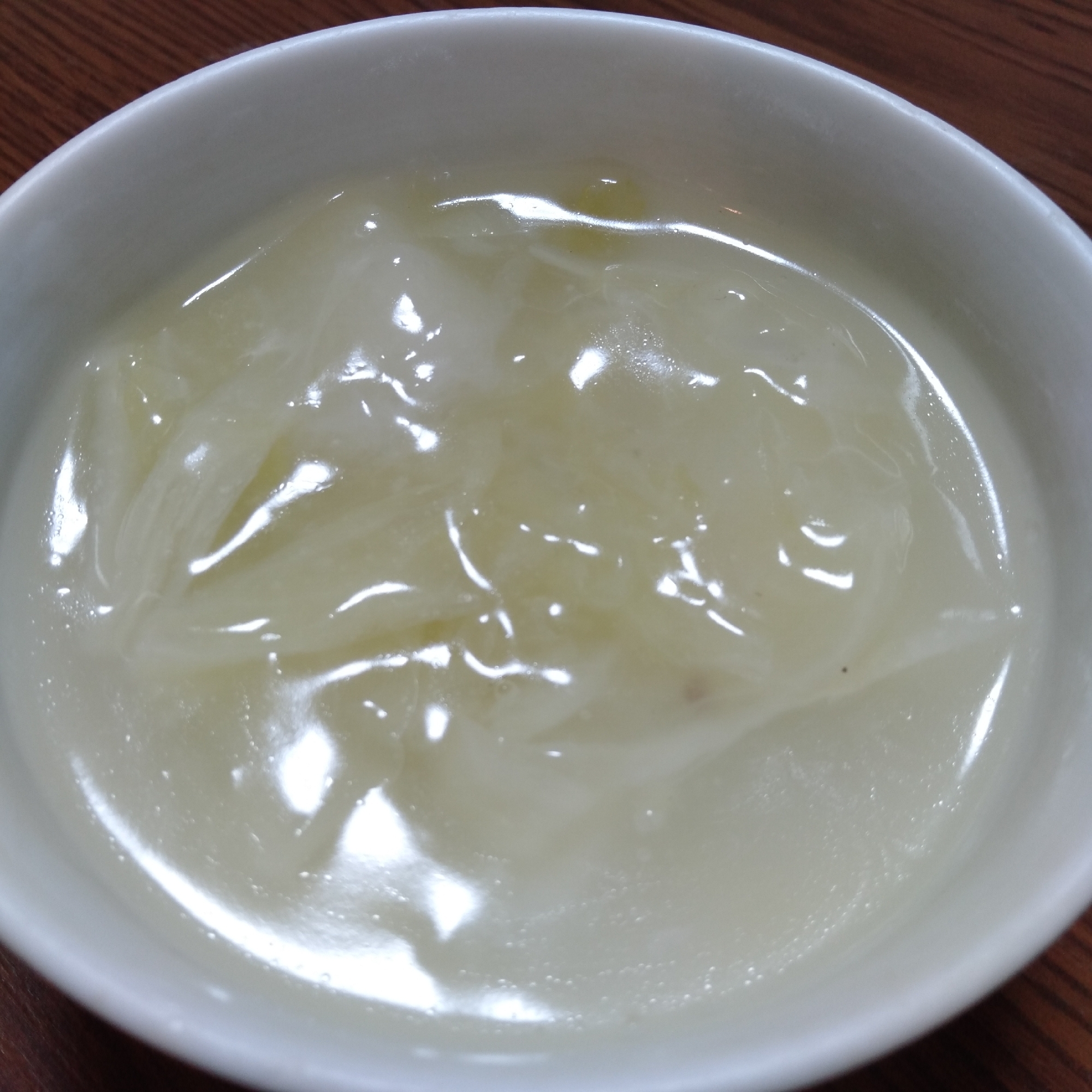 離乳食後期　冬瓜とキャベツの中華スープ