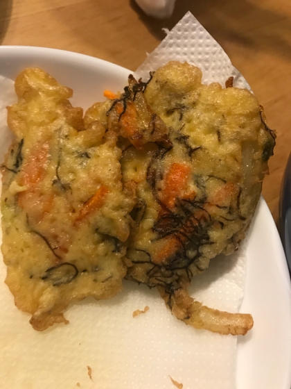 沖縄の味★もずくの天ぷら