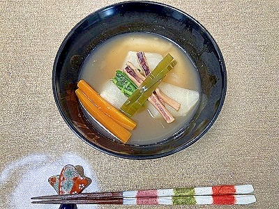 我が家のお雑煮(山口県)