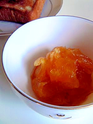 電子レンジで簡単 りんごジャム レシピ 作り方 By まめつぶすけ 楽天レシピ