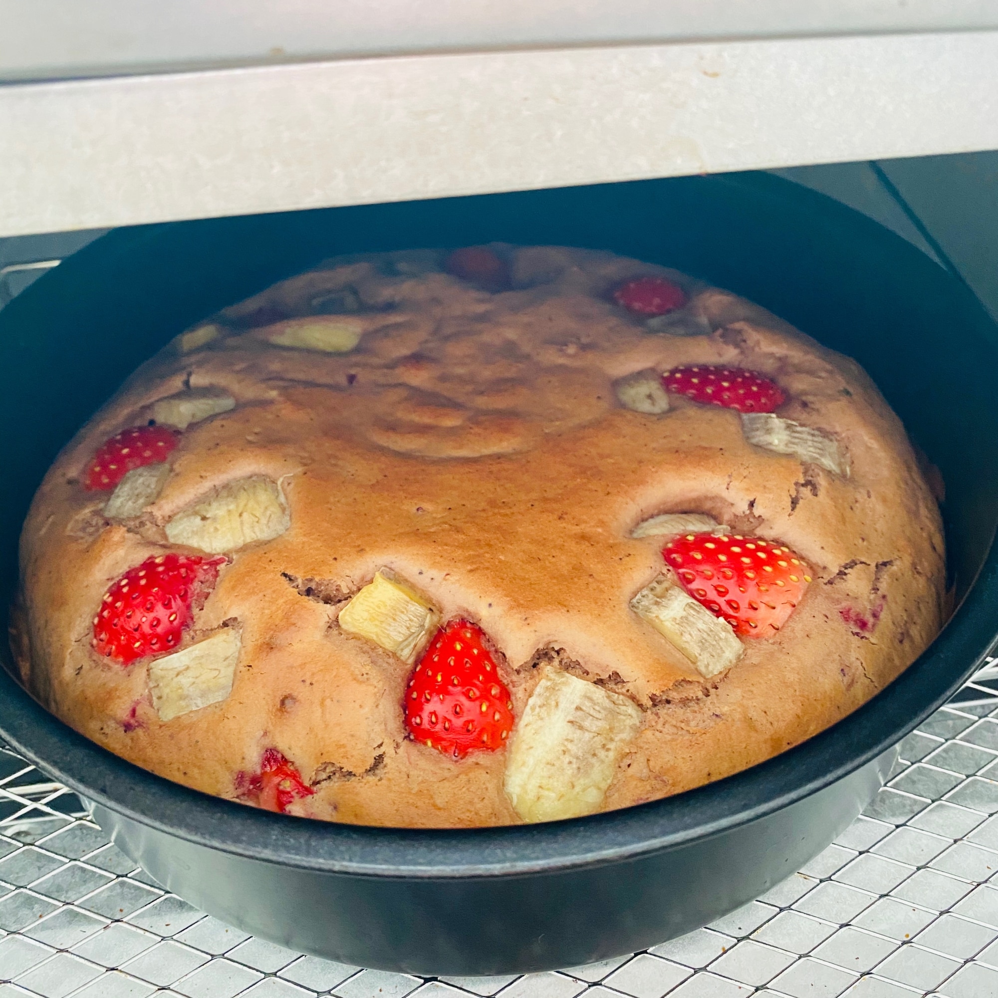 砂糖なし イチゴバナナパンケーキ レシピ 作り方 By Sizuru 楽天レシピ