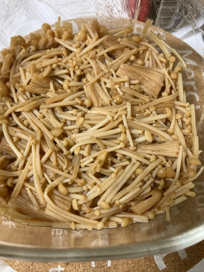 【レンジで簡単】えのきなめたけ