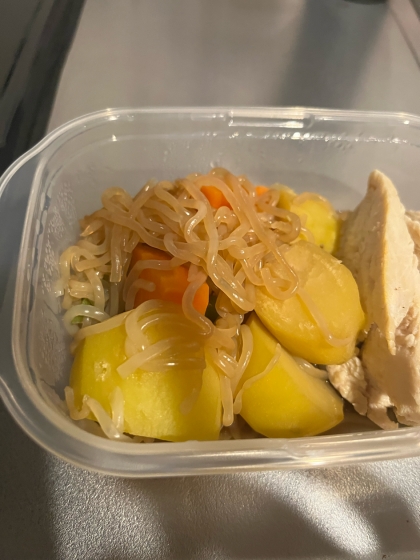 電子レンジ☆肉じゃが