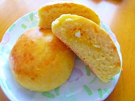 【ゆゆ様】スープ　手作り　菓子パン　惣菜パン 手捏ね 卵の惣菜パン♪ レシピ・作り方 by v(。・・。)るん♪0394