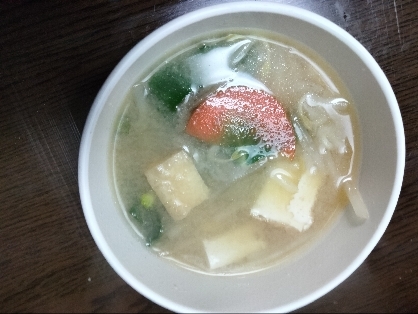 簡単油揚げのみそ汁