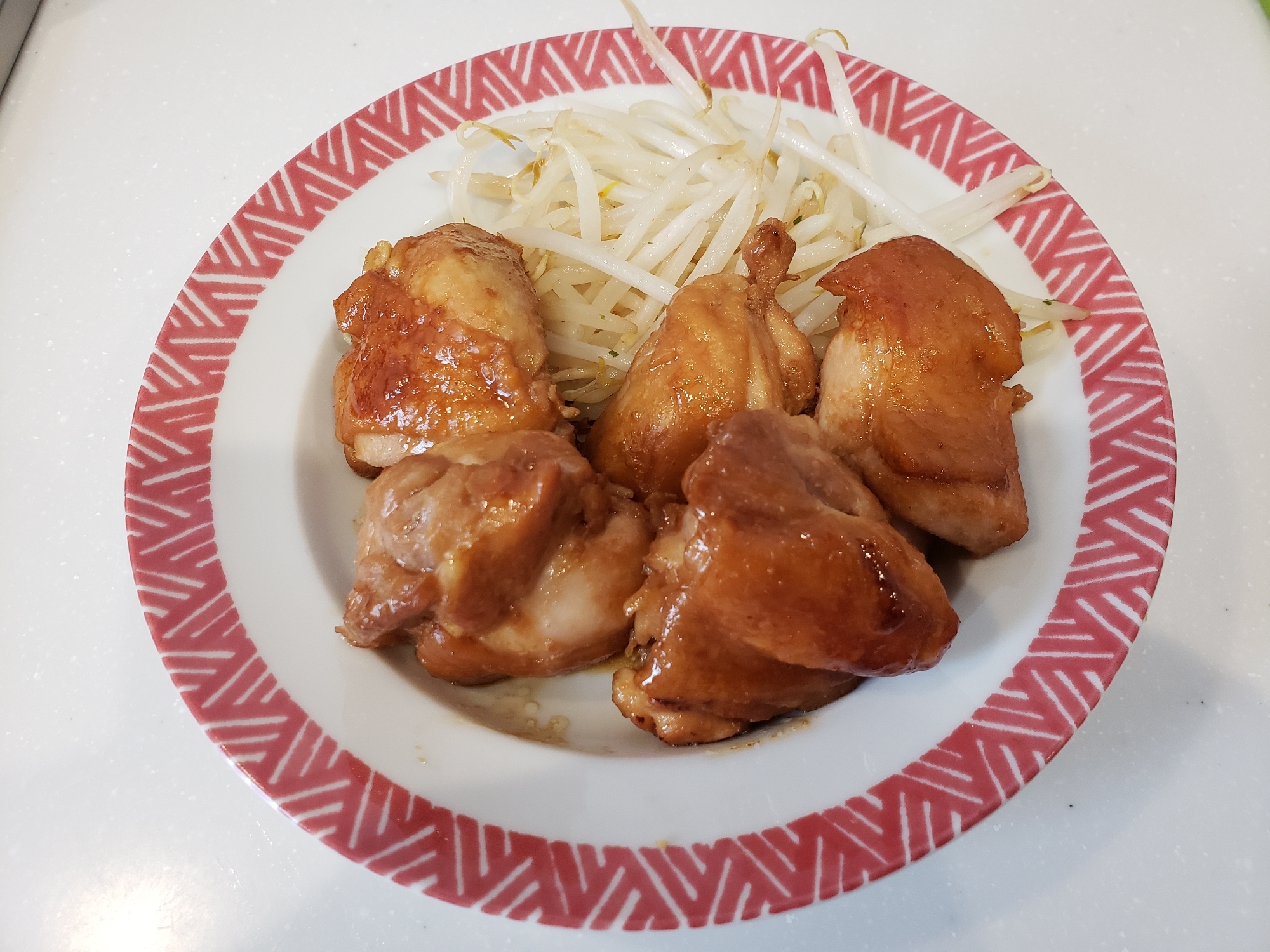 鶏肉のにんにく醤油焼き