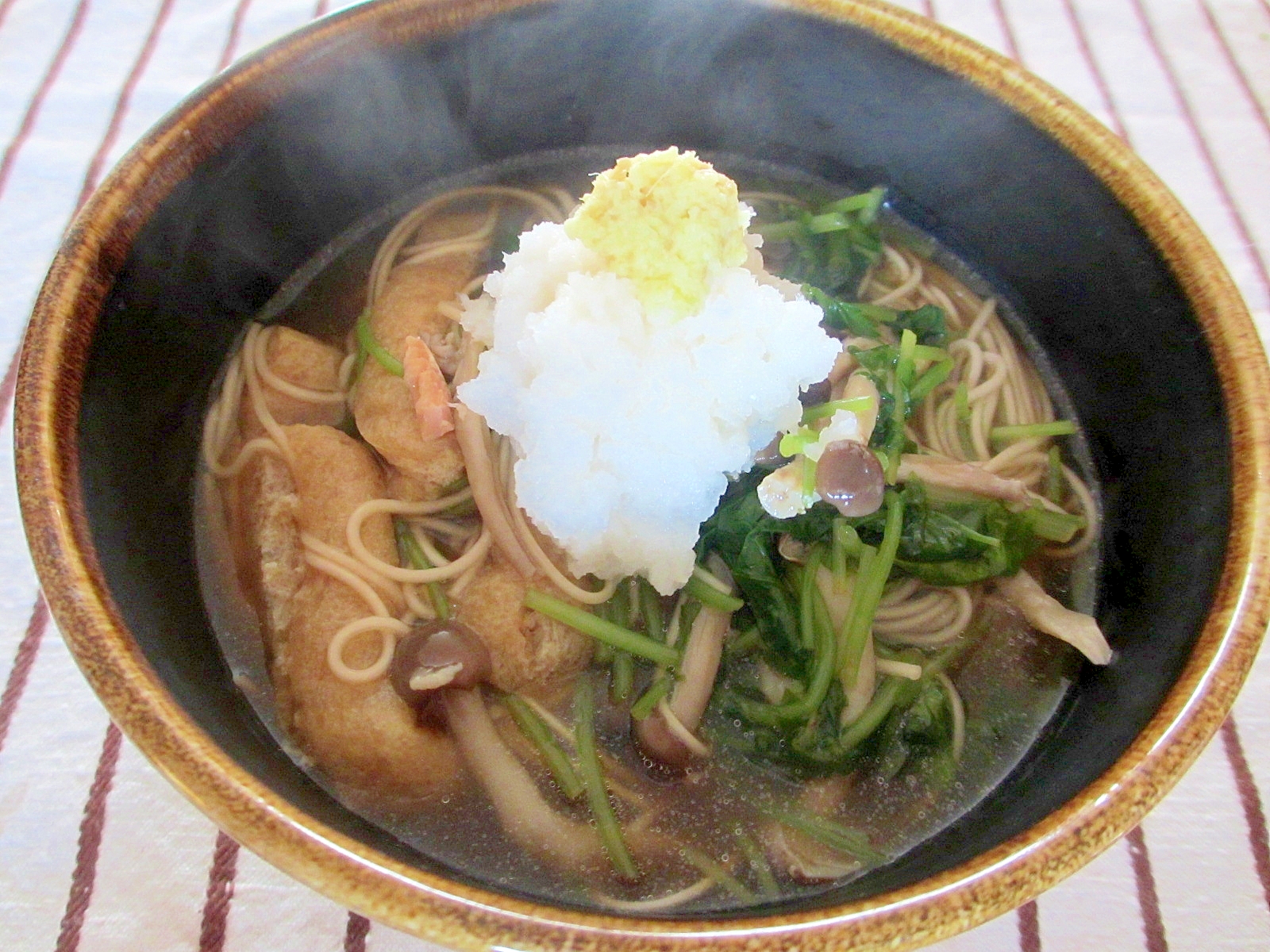 三つ葉のおろしにゅうめん