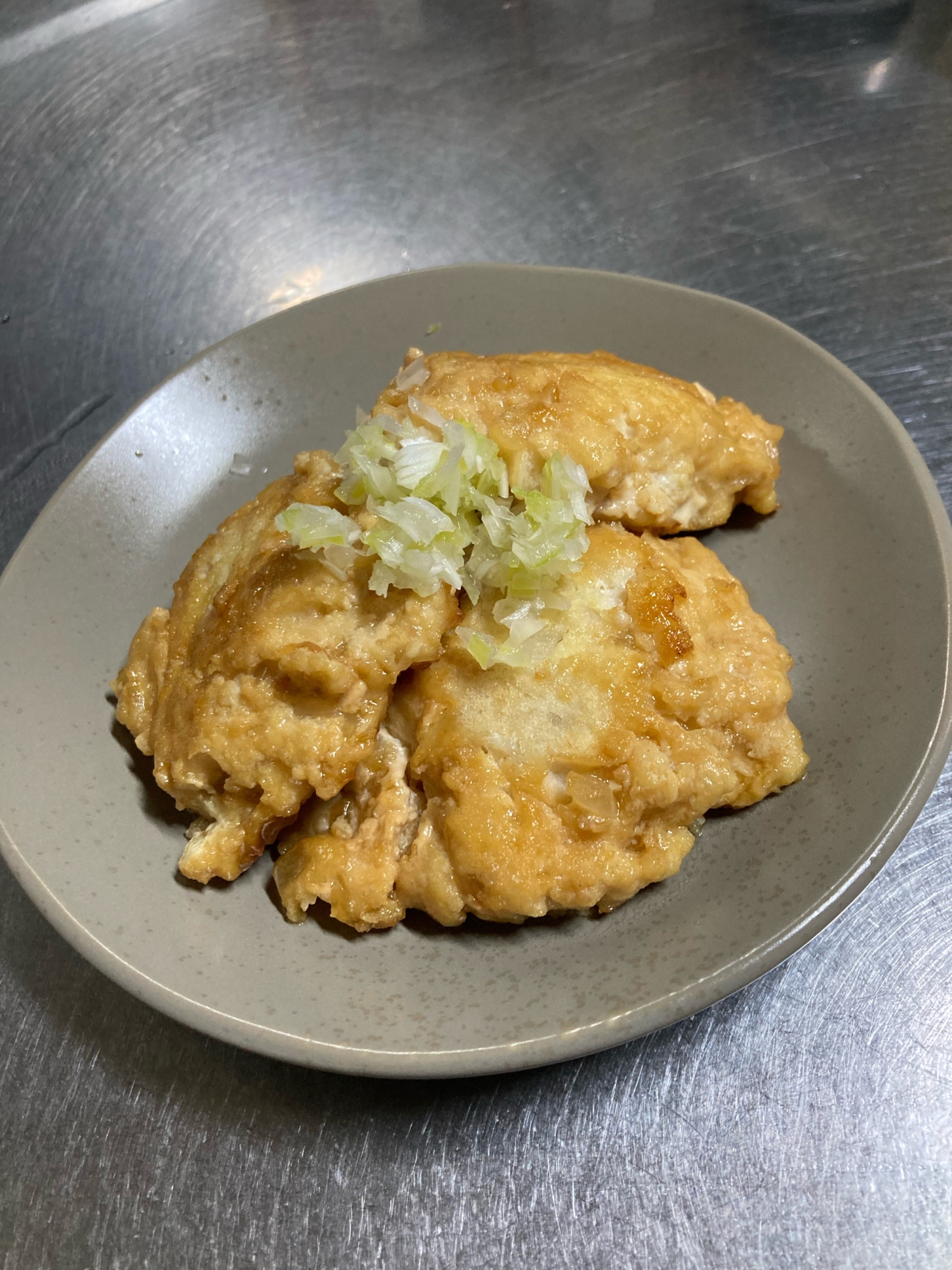 豆腐と挽き肉の照り焼きつくね★ご飯にもおつまみにも