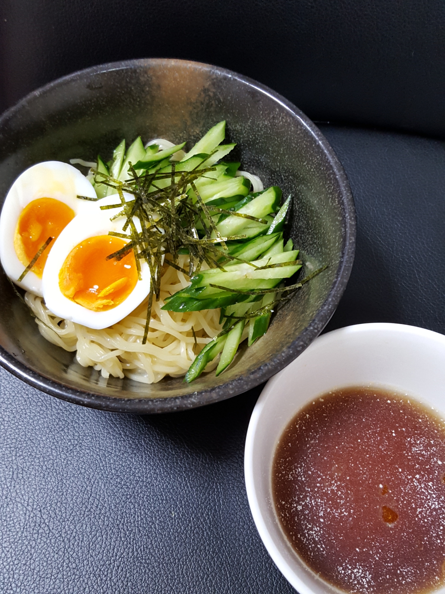 めんつゆにプラスでうまっ！ざるラーメン☆