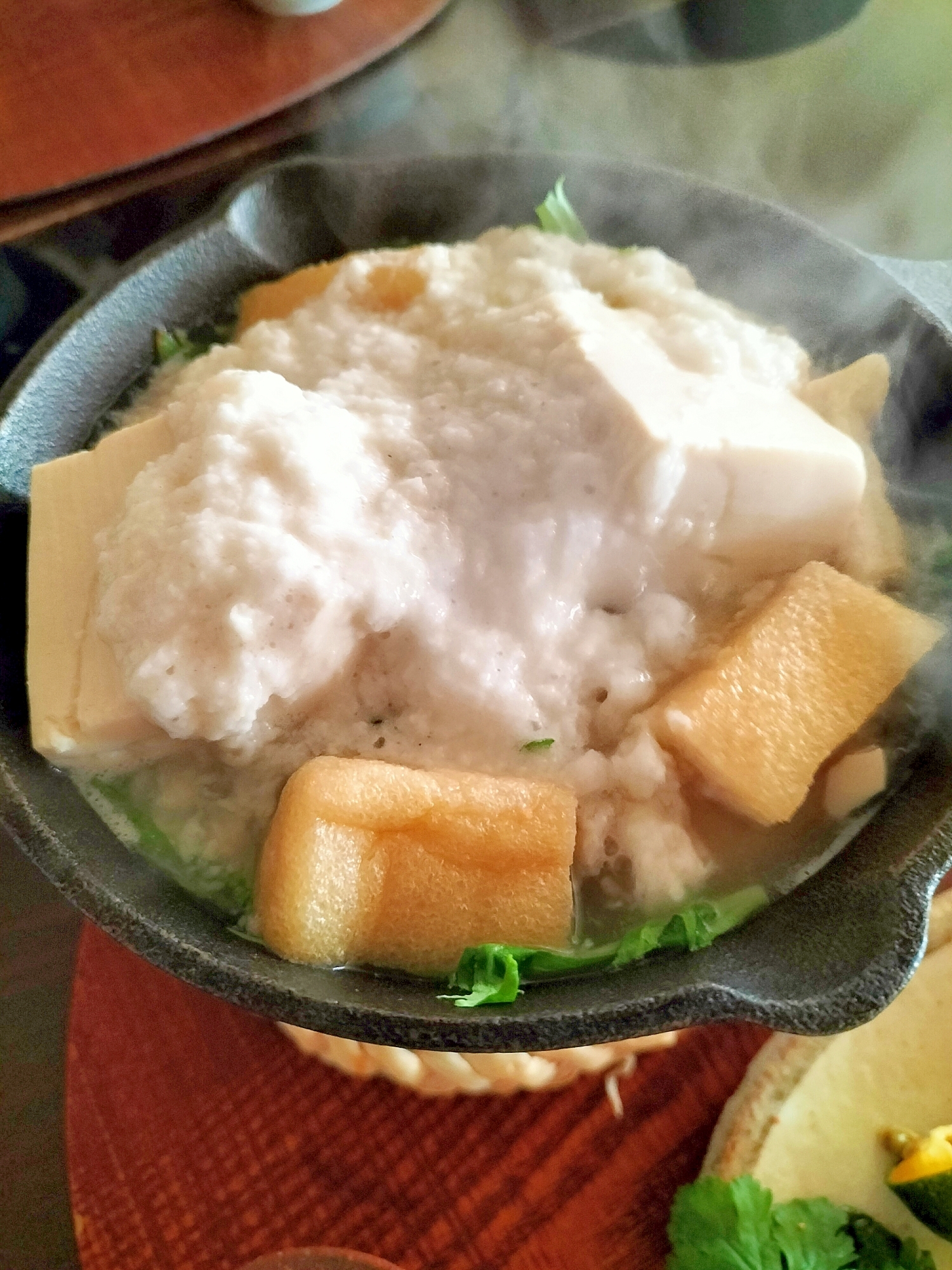 大和芋のふわふわ豆腐♩(大和芋食べきり)