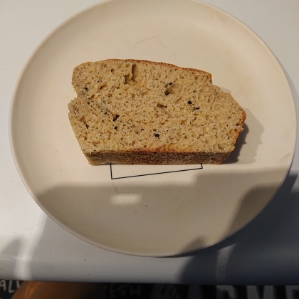 バナナとメイプルシロップのケーキ