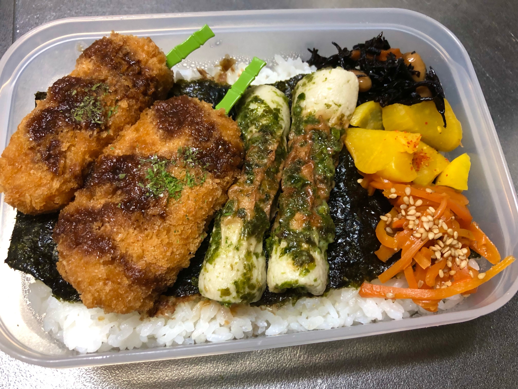 簡単！海苔弁風お弁当