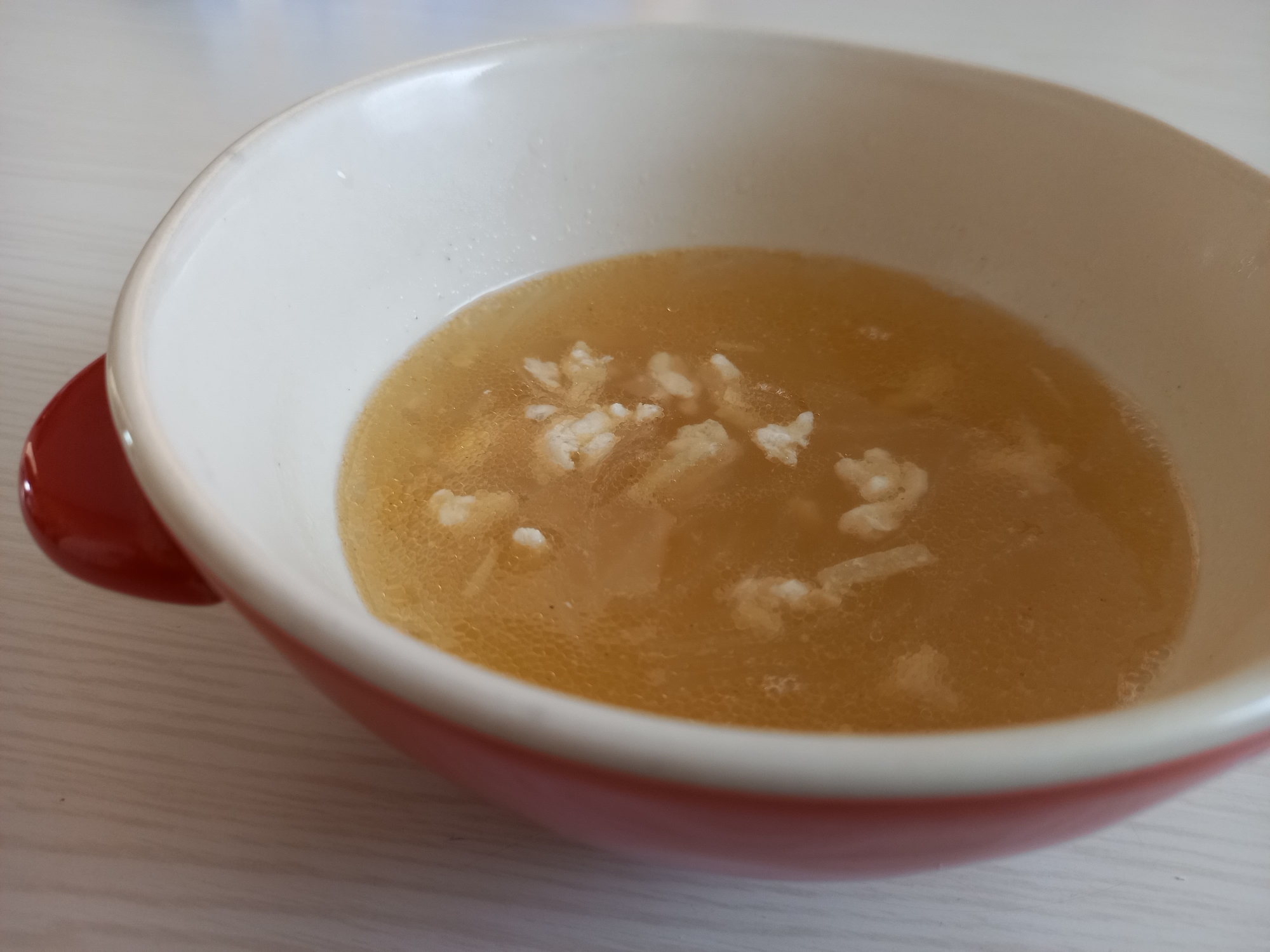 鶏ひき肉と春雨のスープ⭐