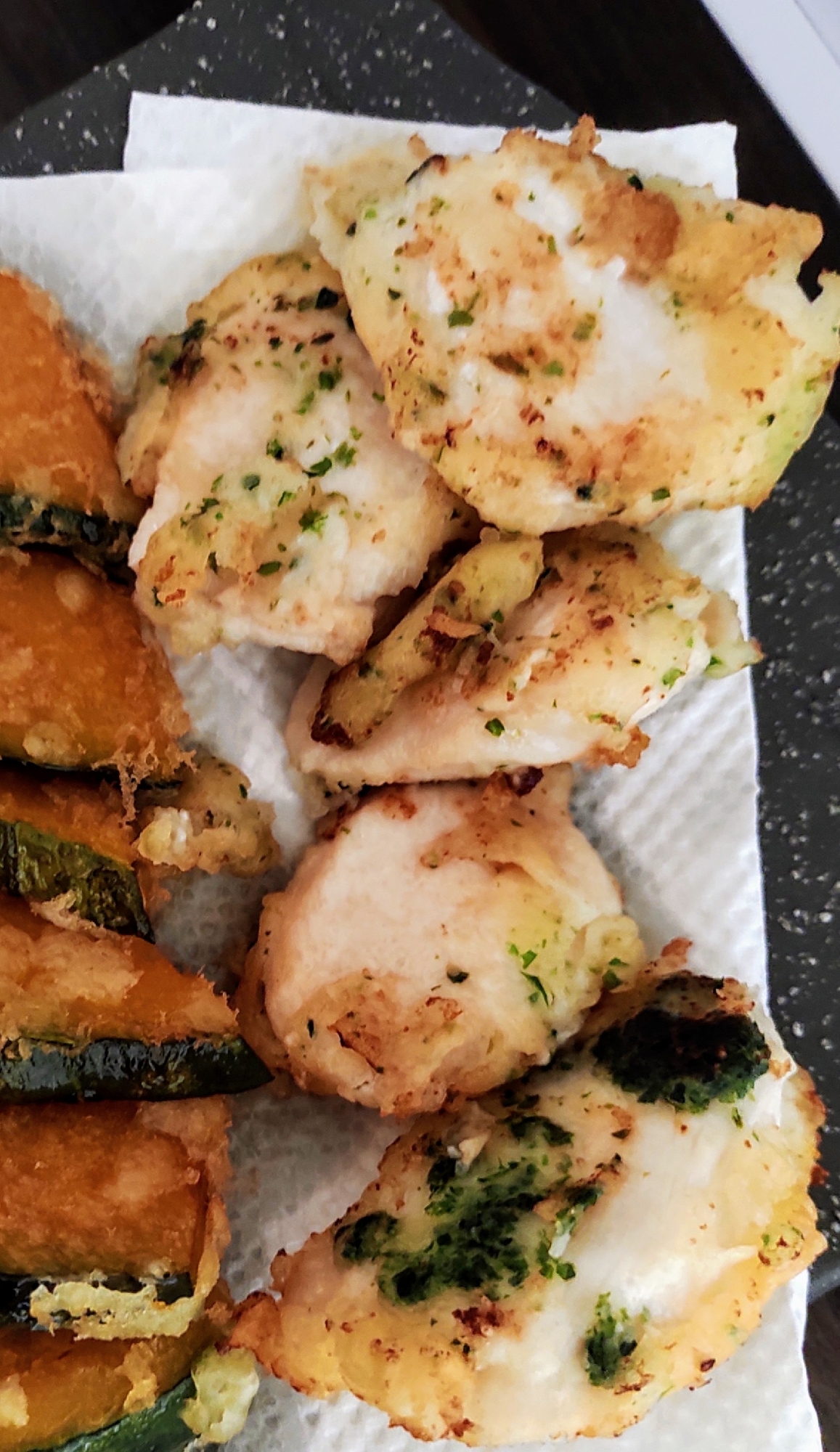 鶏むね肉の磯辺揚げ