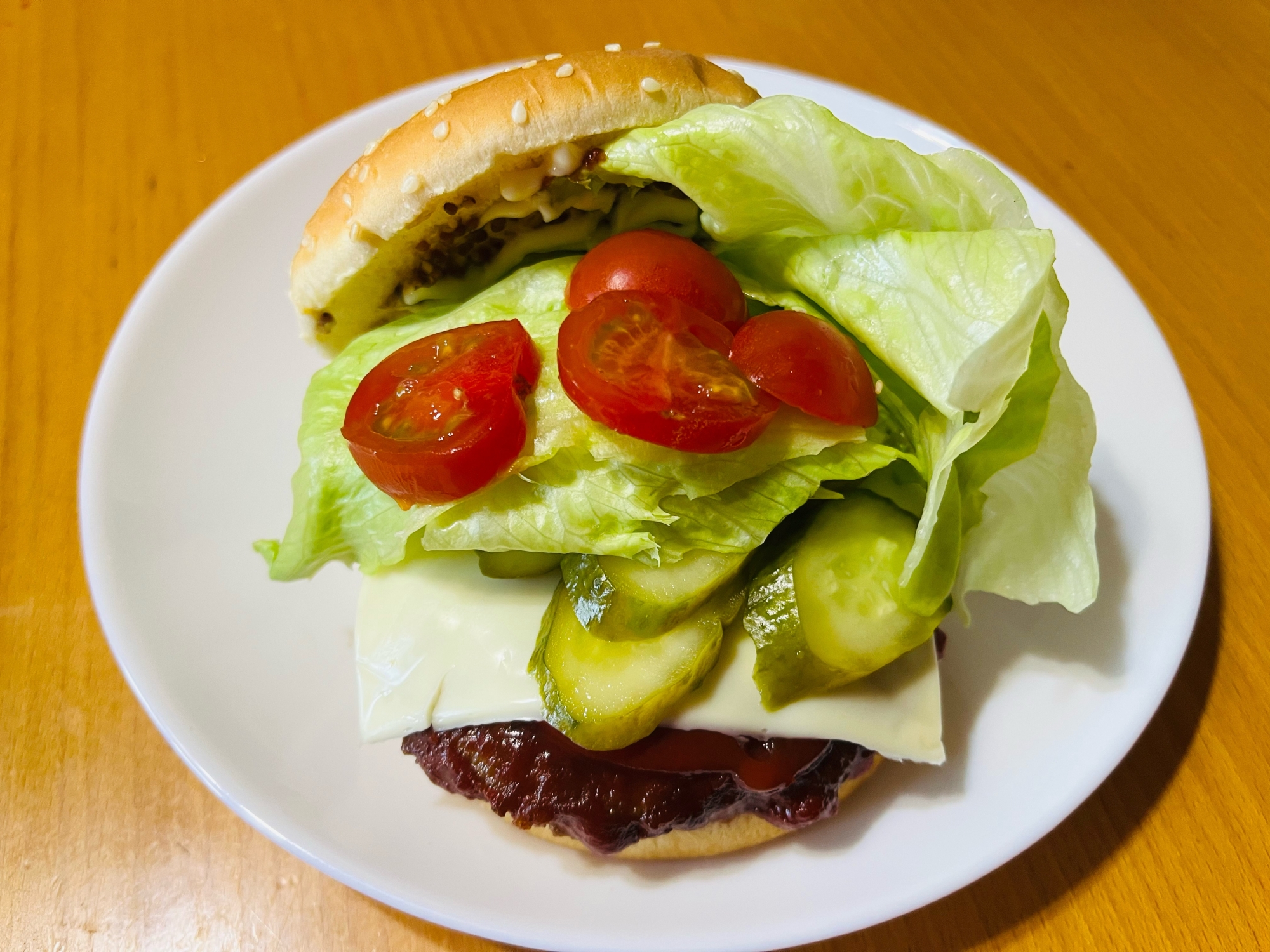 はさむだけ☆ハンバーガー