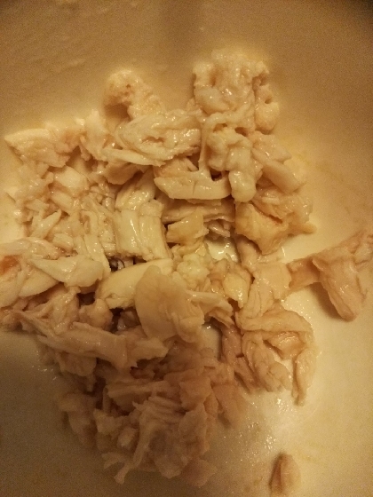離乳食 鶏ささみの茹で方 レシピ 作り方 By Cocopoteito 楽天レシピ