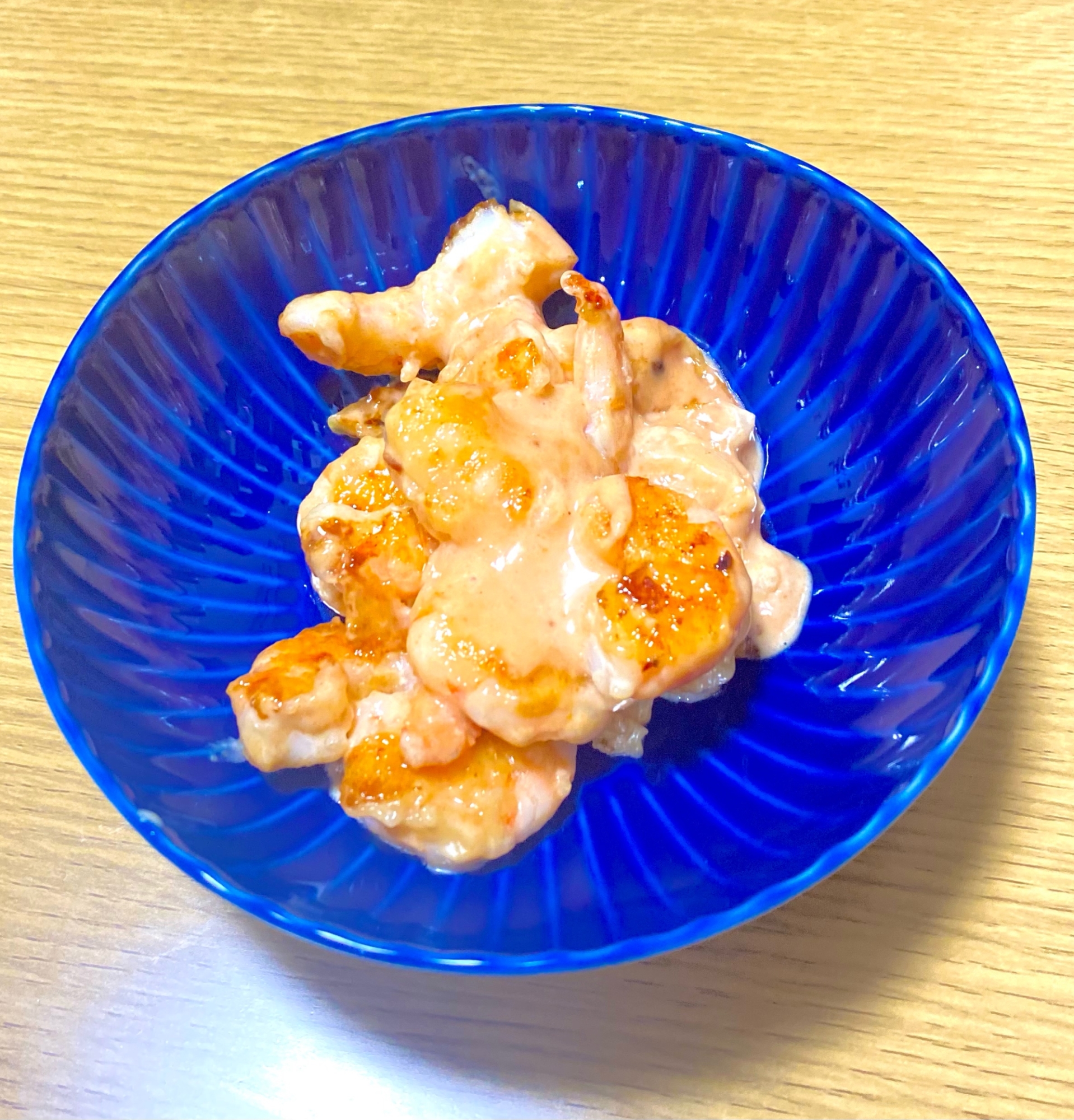 コツのいらない天ぷら粉で簡単エビマヨ