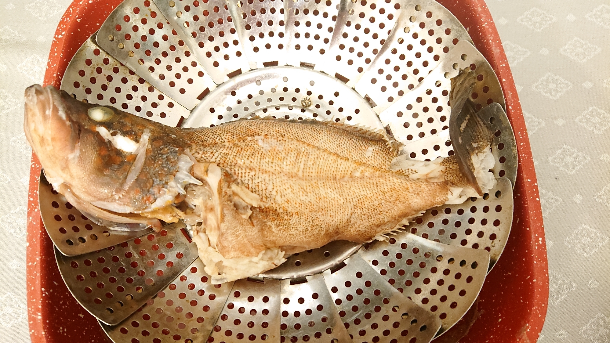 高級魚⭐ハタの蒸し焼き