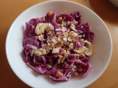 紫キャベツのサラダ