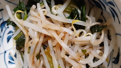 電子レンジで簡単！もやしのナムル