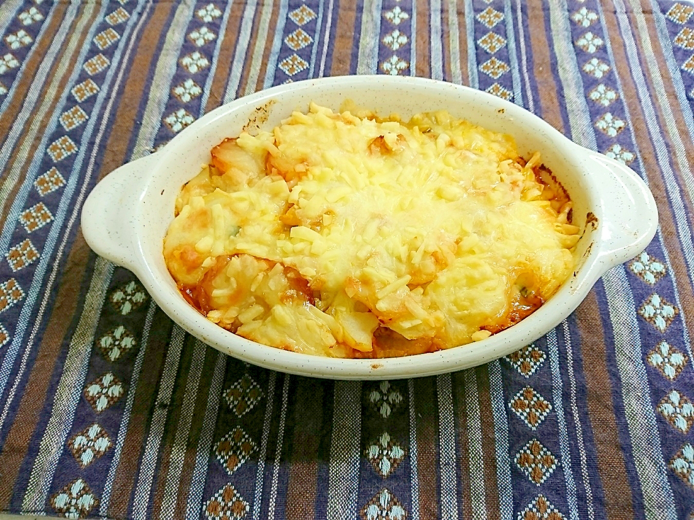 これ旨っ！じゃが芋のトマトチーズ焼き