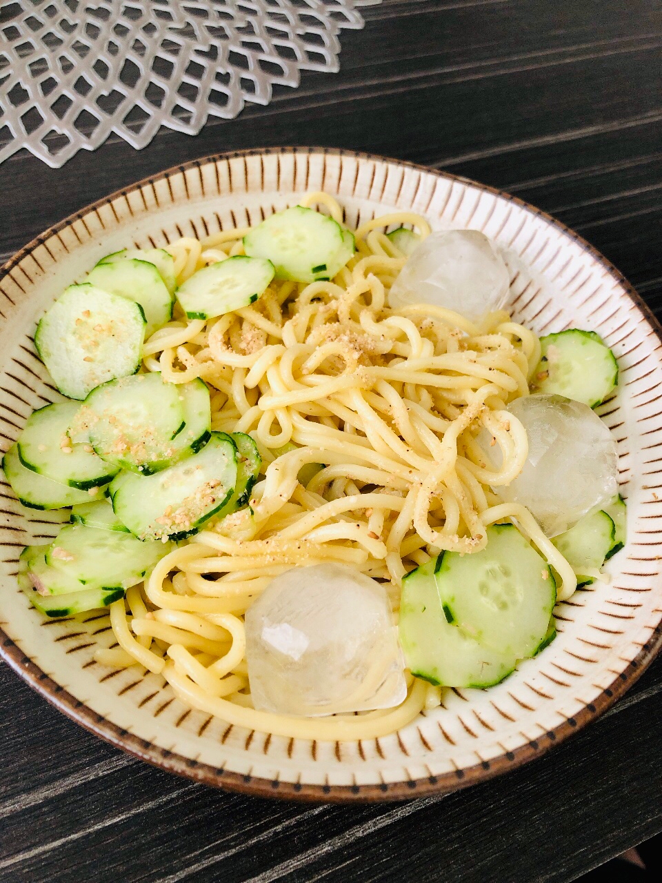 鯖缶の余った汁を活用☆レンチン♪冷やし焼きそば