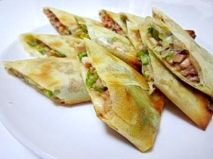 揚げない☆海鮮塩春巻き