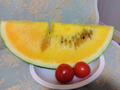 ミニトマトスイカヨーグルト