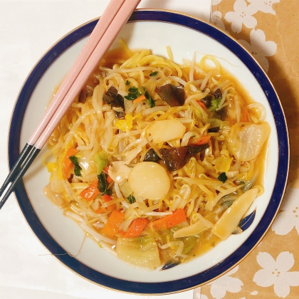 シーフードミックスで簡単☆海鮮塩焼きそば