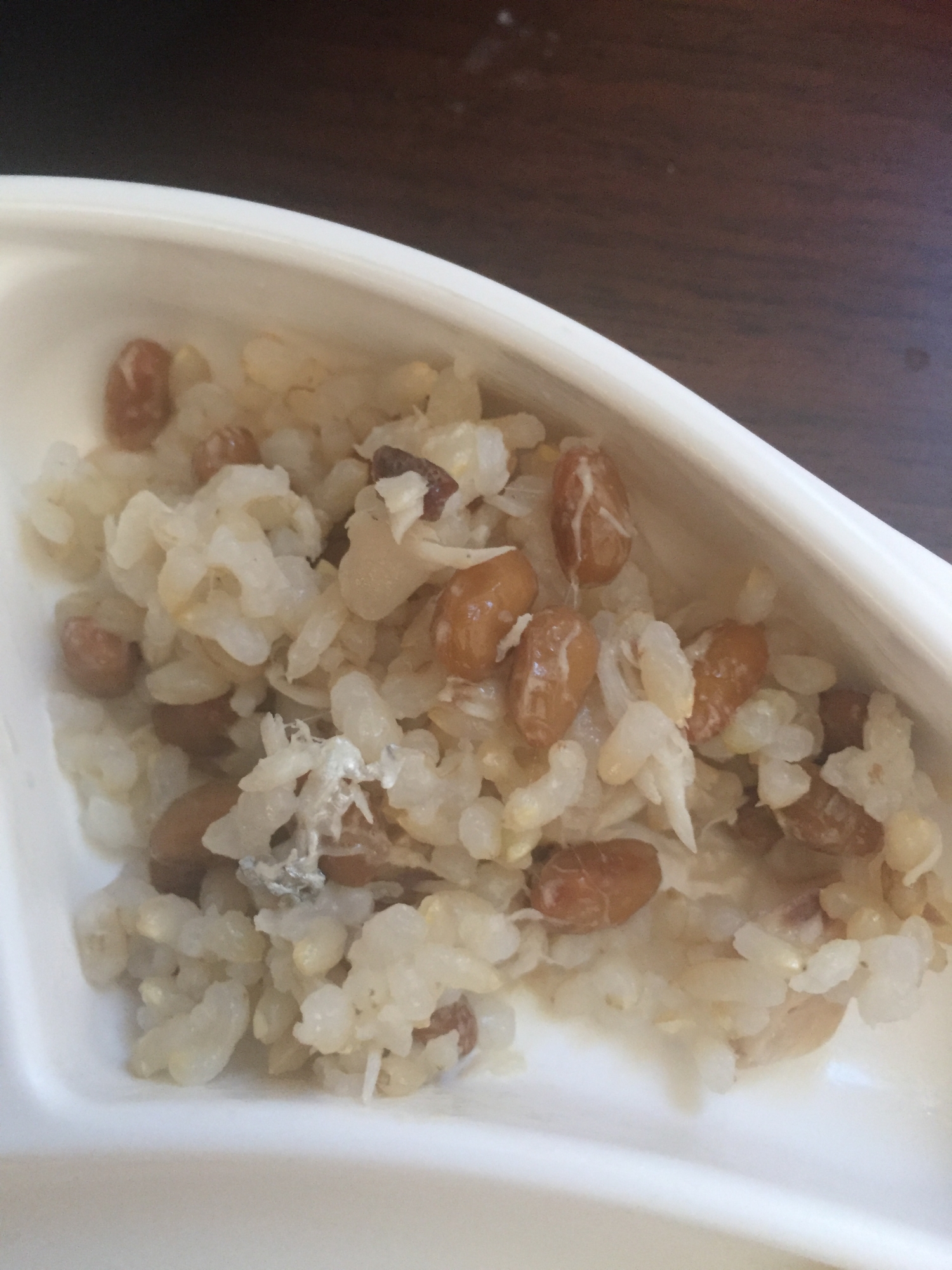 幼児食に！納豆鯵入りカルシウムご飯！