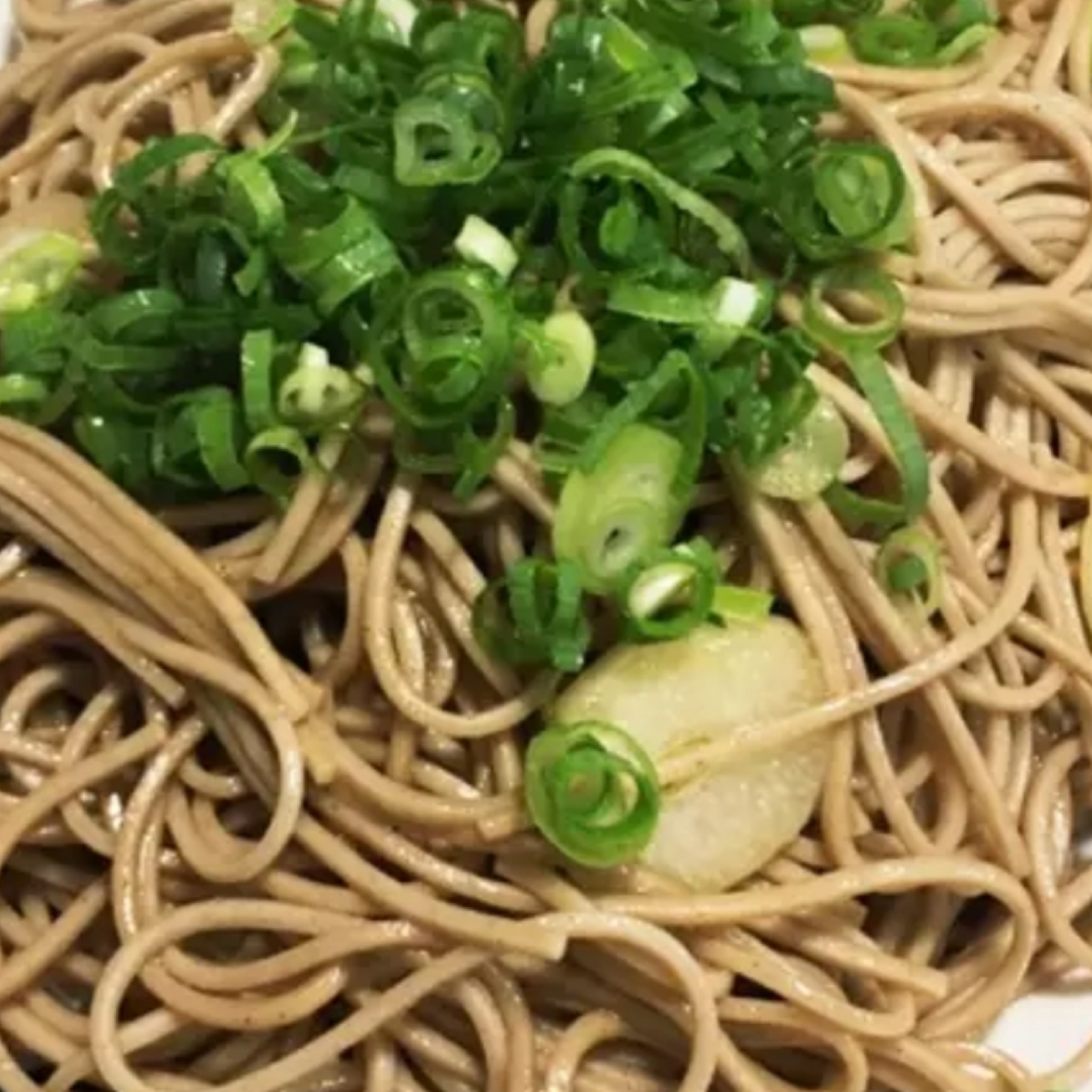 蕎麦ペペロンチーノ