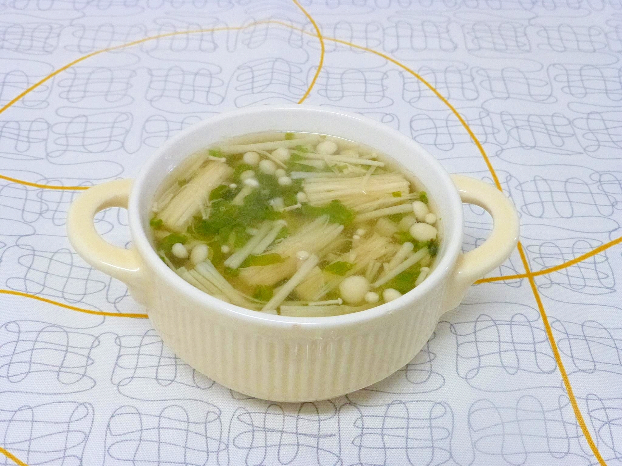えのきとめかぶのスープ