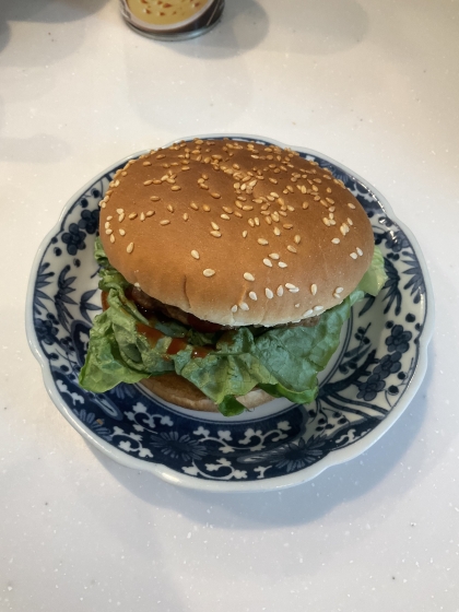 おうちで手作りハンバーガー