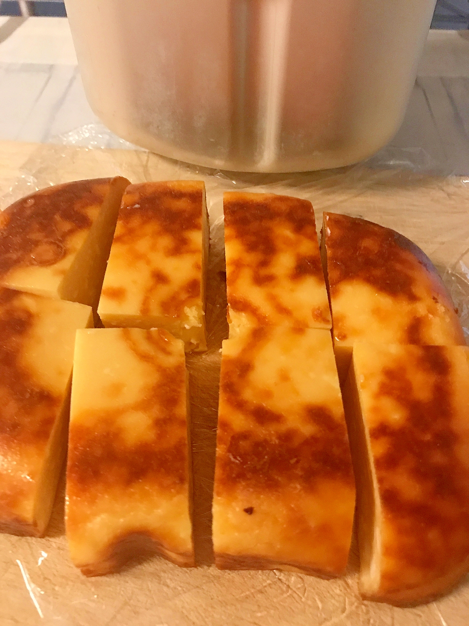 ホームベーカリーで簡単　豆腐　クリチ　チーズケーキ