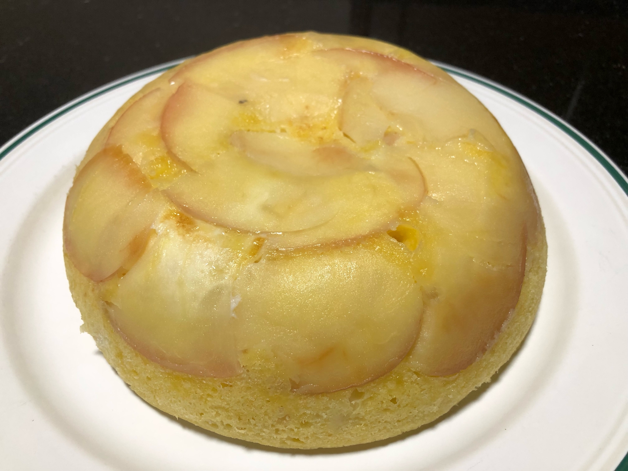 炊飯器で作る甘〜いりんごのパンケーキ☆