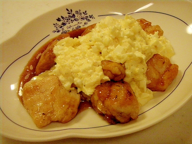 鶏むね肉で★我が家の揚げないチキン南蛮