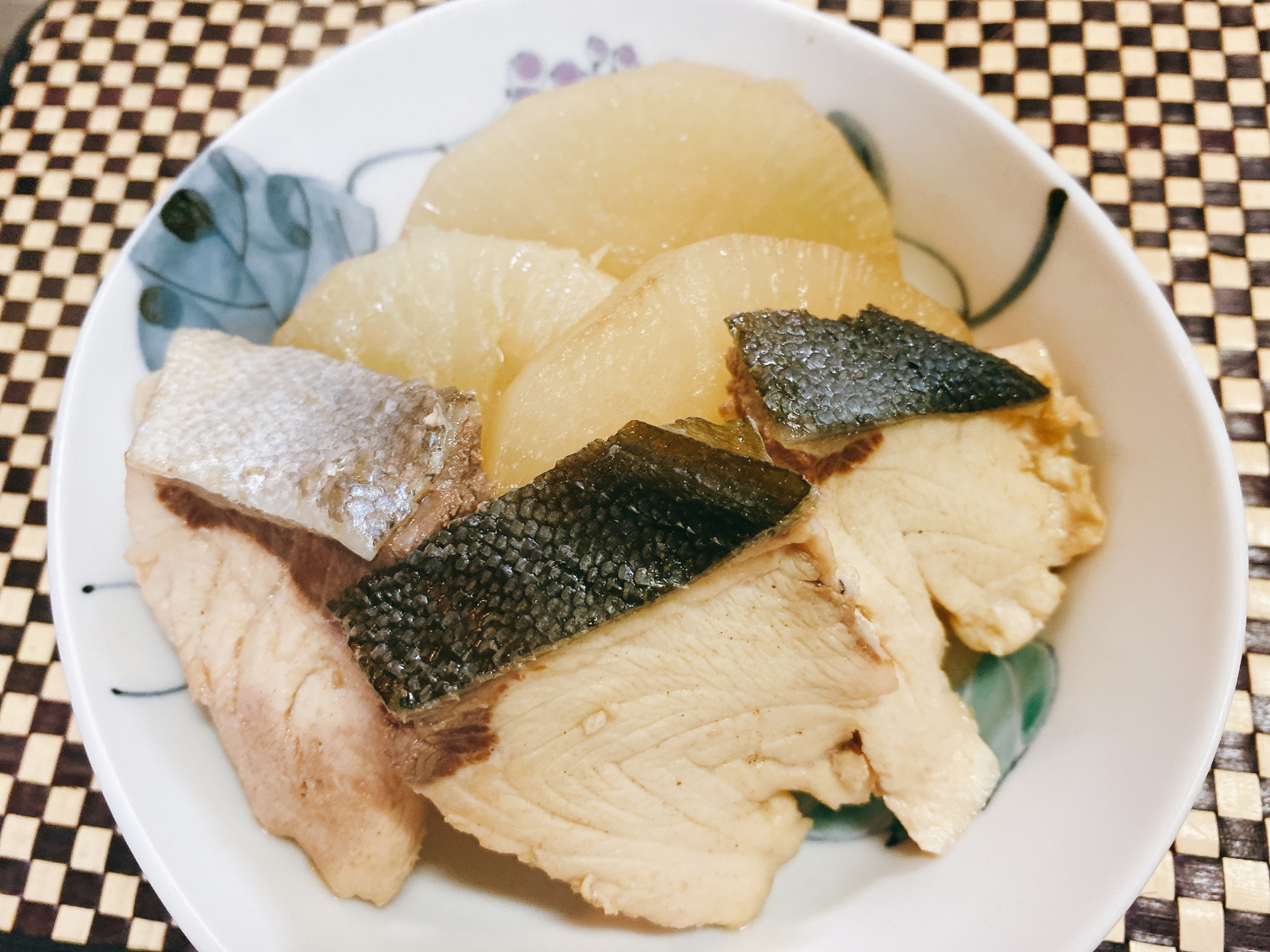 薄口醤油で作るぶり大根