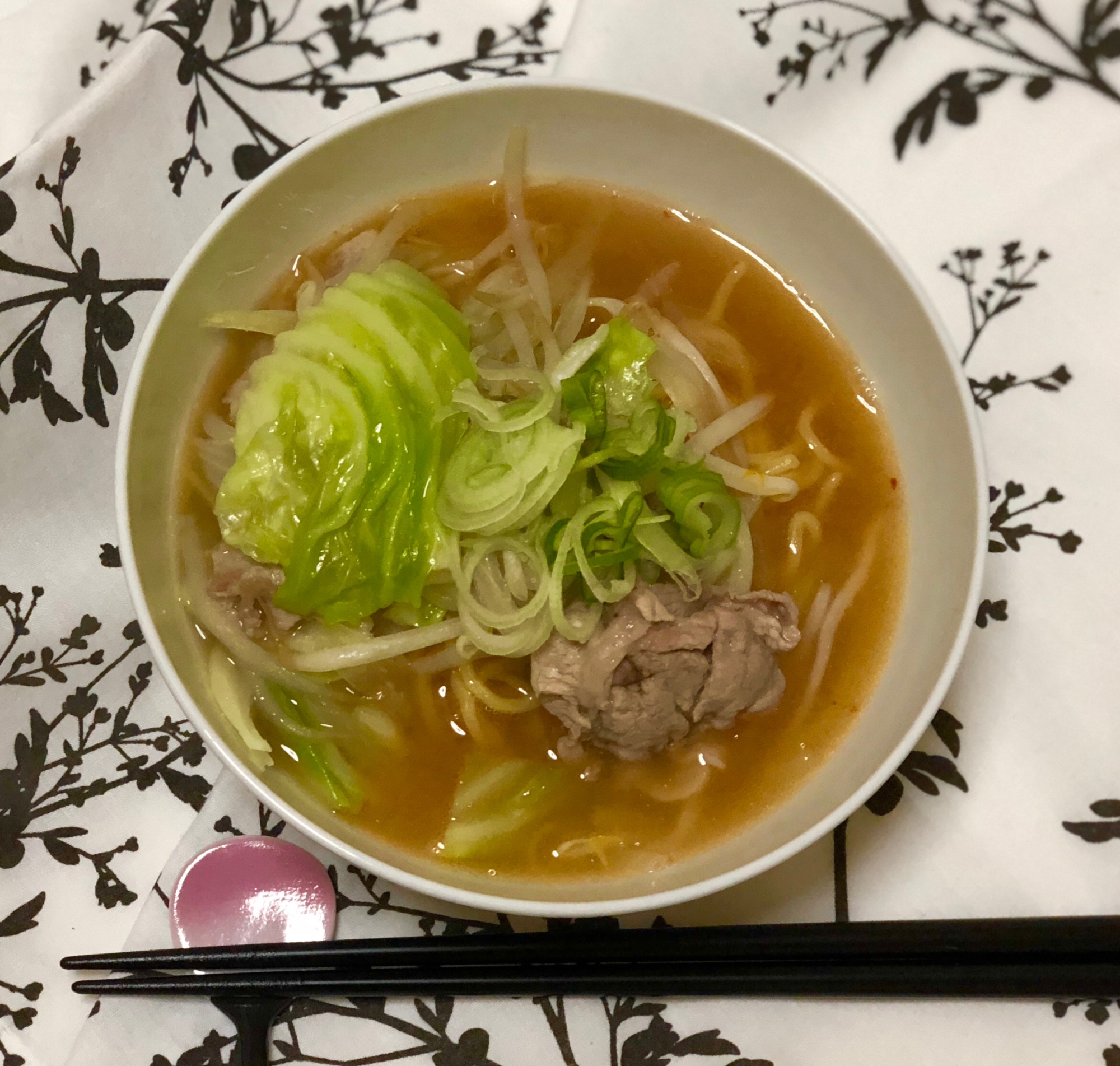 味噌野菜生ラーメン♪