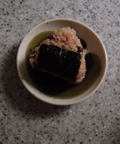 小豆ご飯で作りました
美味しかったです♪
ご馳走様でした