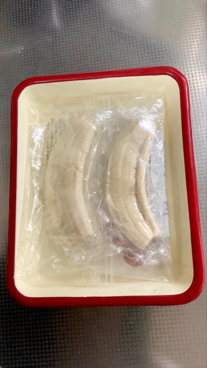 そのまま食べやすいバナナの冷凍保存方法