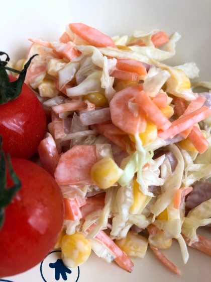 キャベツを消費したくて作りました。細切りになってしまいましたが、とても美味しくできました！まさにケンタッキー風で付け合わせにとても良かったです。