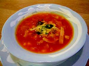 トマトの野菜スープ♪