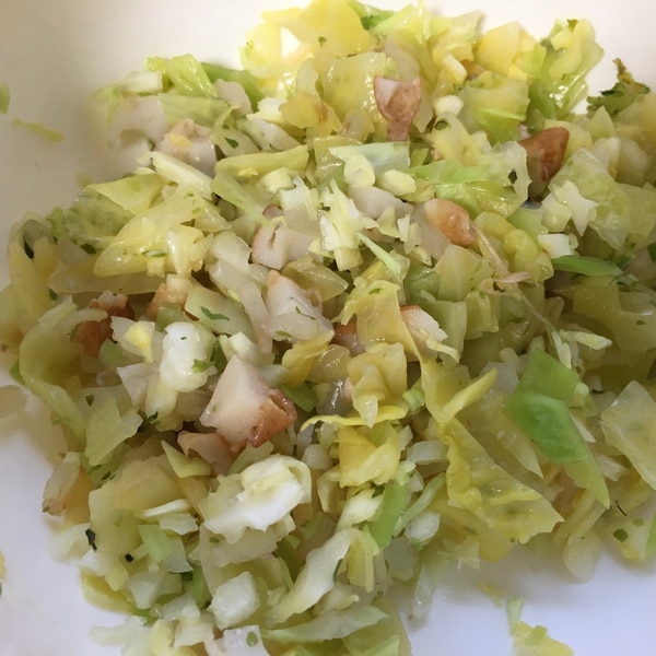 幼児食 キャベツとちくわの青のり和え レシピ 作り方 By えみすけ0309 楽天レシピ 幼児食 キャベツとちくわの青のり和え レシピ 作り方 By えみすけ0309 楽天レシピ