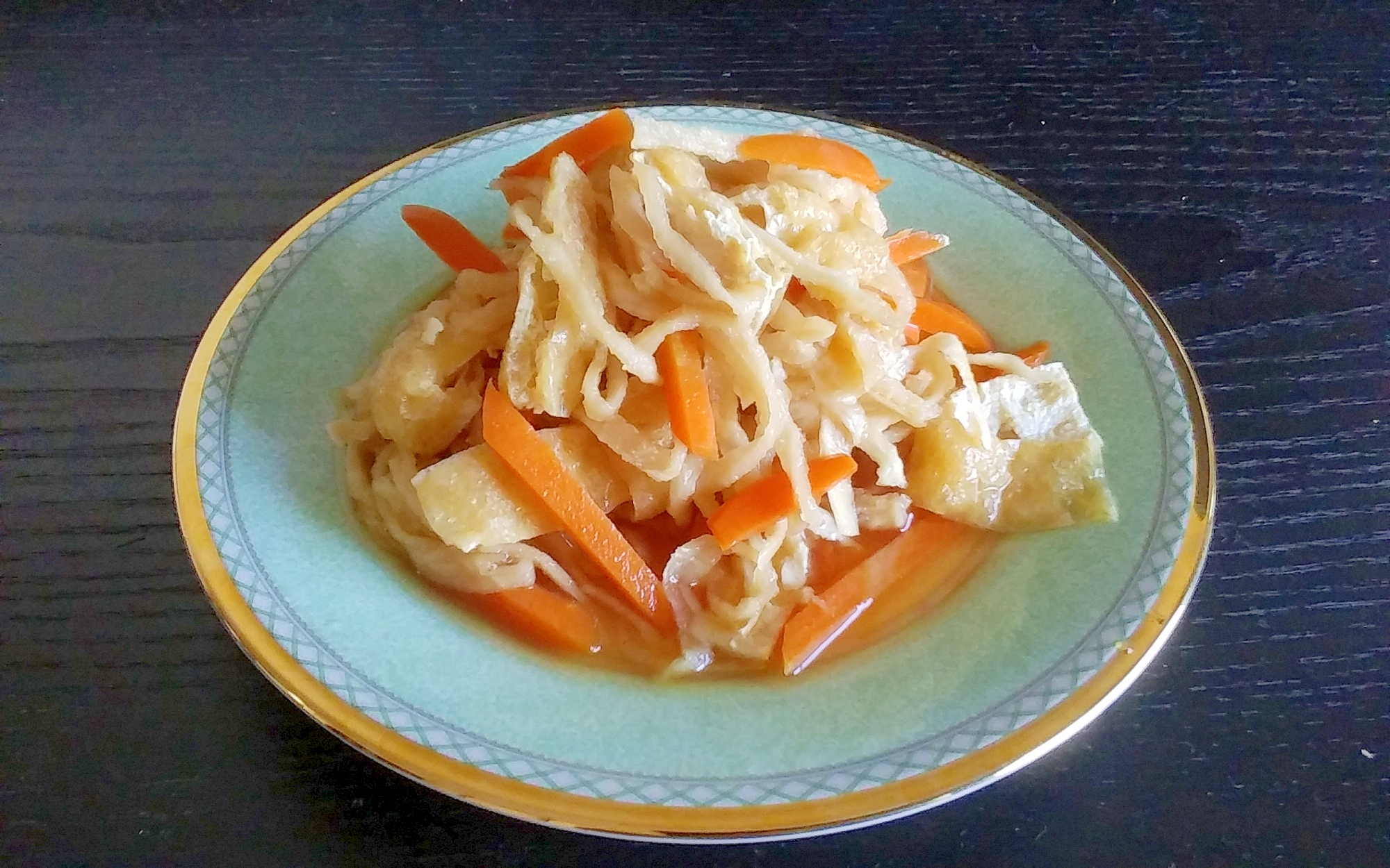 切り干し大根と油揚げのサッと煮